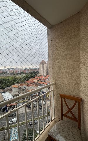 Apartamento à venda com 52m², 2 quartos e 1 vaga Apartamento à venda com 52m², 2 quartos e 1 vagaSala - Sala de Jantar Varanda