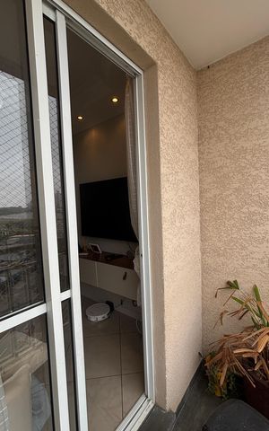 Apartamento à venda com 52m², 2 quartos e 1 vaga Apartamento à venda com 52m², 2 quartos e 1 vagaSala - Sala de Jantar Varanda