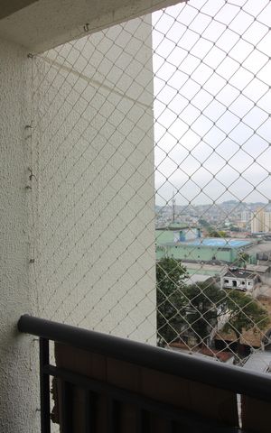 Apartamento para alugar com 48m², 2 quartos e 1 vagaVaranda do Quarto 2