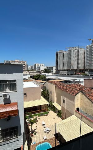 Apartamento para alugar com 66m², 2 quartos e 1 vagaVista da varanda da sala
