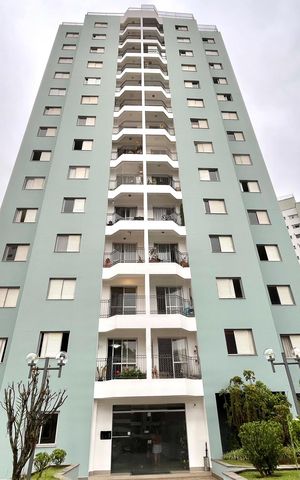 Apartamento à venda com 61m², 2 quartos e 1 vaga Apartamento à venda com 61m², 2 quartos e 1 vagaFachada