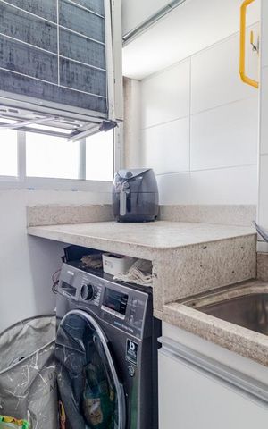 Apartamento para alugar com 89m², 3 quartos e 2 vagasÁrea de Serviço