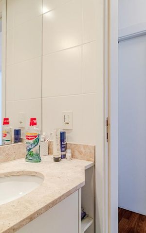 Apartamento para alugar com 89m², 3 quartos e 2 vagasBanheiro Social