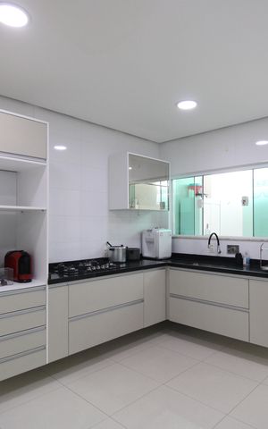 Casa de condomínio à venda com 127m², 2 quartos e 2 vagasCozinha