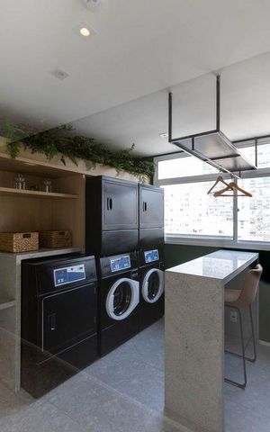 Apartamento para alugar com 29m², 1 quarto e sem vaga Apartamento para alugar com 29m², 1 quarto e sem vagaLavanderia