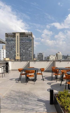 Apartamento para alugar com 29m², 1 quarto e sem vaga Apartamento para alugar com 29m², 1 quarto e sem vagaChurrasqueira