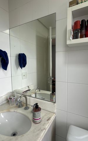 Apartamento à venda com 79m², 2 quartos e 1 vaga Apartamento à venda com 79m², 2 quartos e 1 vagaBanheiro da Suíte