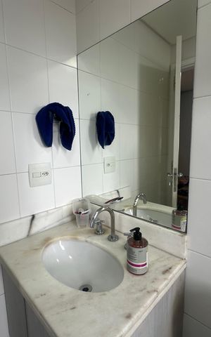 Apartamento à venda com 79m², 2 quartos e 1 vaga Apartamento à venda com 79m², 2 quartos e 1 vagaBanheiro da Suíte