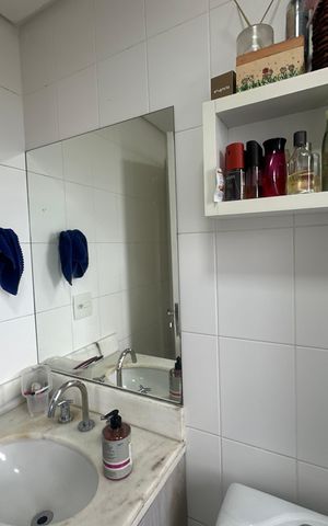 Apartamento à venda com 79m², 2 quartos e 1 vaga Apartamento à venda com 79m², 2 quartos e 1 vagaBanheiro da Suíte