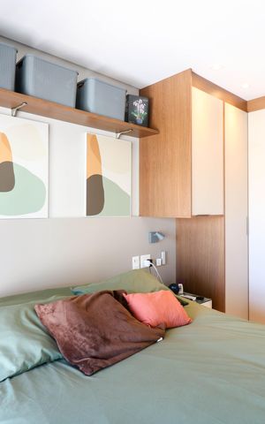 Studio à venda com 67m², 2 quartos e 1 vagaQuarto 2 Suíte