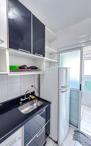 Apartamento à venda com 48m², 1 quarto e 1 vagaCozinha