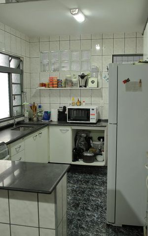 Casa à venda com 158m², 2 quartos e 1 vagaCozinha 