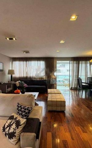 Apartamento à venda com 198m², 3 quartos e 3 vagas