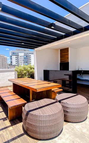 Studio para alugar com 31m², 1 quarto e sem vagaÁrea comum - Churrasqueira