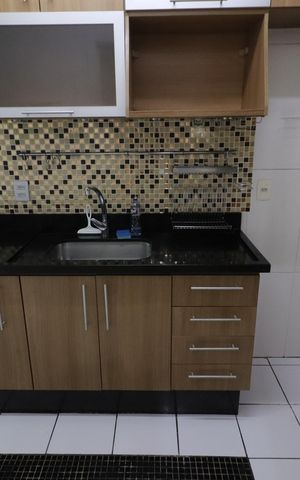 Apartamento à venda com 60m², 2 quartos e 1 vagaCozinha e Área de Serviço