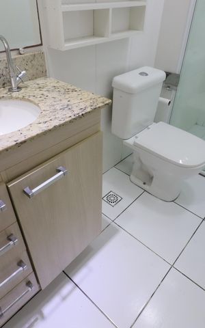 Apartamento à venda com 60m², 2 quartos e 1 vagaBanheiro 2