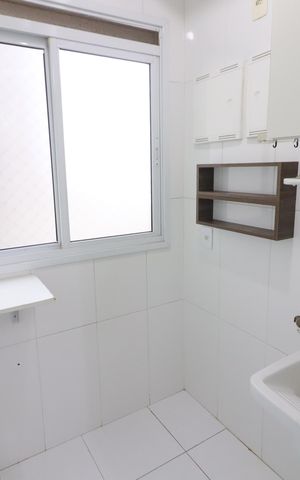 Apartamento à venda com 60m², 2 quartos e 1 vagaCozinha e Área de Serviço