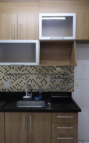 Apartamento à venda com 60m², 2 quartos e 1 vagaCozinha e Área de Serviço