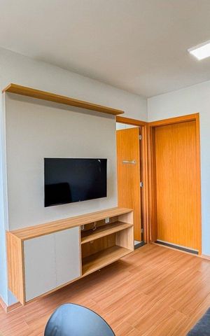 Apartamento para alugar com 45m², 1 quarto e sem vaga