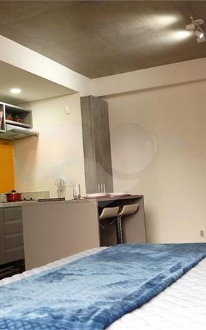 Apartamento à venda com 35m², 1 quarto e 1 vaga