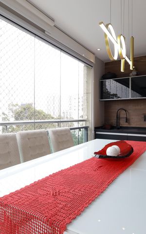 Apartamento à venda com 125m², 3 quartos e 2 vagasVaranda gourmet
