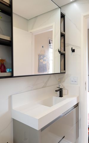 Apartamento à venda com 125m², 3 quartos e 2 vagasBanheiro da Suíte 2