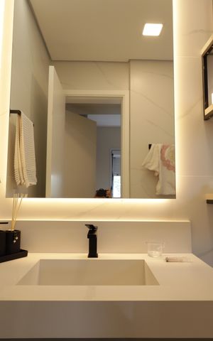 Apartamento à venda com 125m², 3 quartos e 2 vagasBanheiro da Suíte 1
