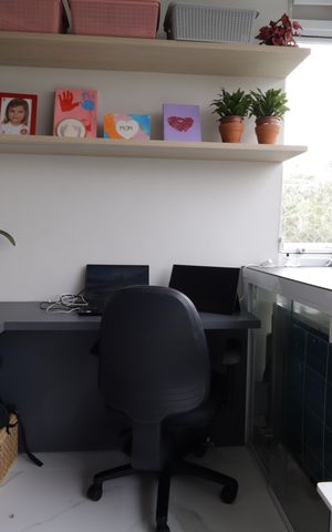 Apartamento à venda com 125m², 3 quartos e 2 vagasEscritório