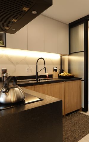 Apartamento à venda com 125m², 3 quartos e 2 vagasCozinha