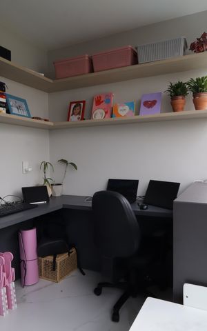 Apartamento à venda com 125m², 3 quartos e 2 vagasEscritório