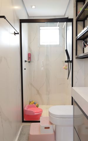 Apartamento à venda com 125m², 3 quartos e 2 vagasBanheiro da Suíte 2