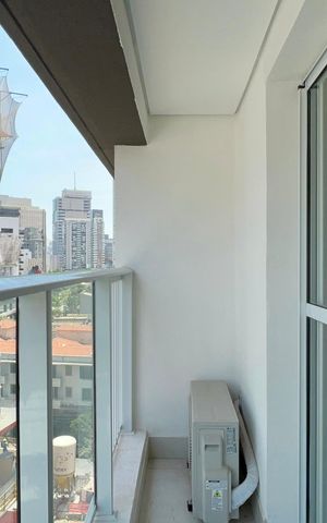 Studio à venda com 25m², 1 quarto e sem vaga Studio à venda com 25m², 1 quarto e sem vagaVaranda