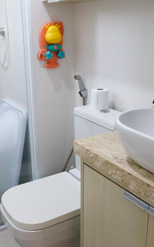 Apartamento à venda com 64m², 3 quartos e 1 vaga Apartamento à venda com 64m², 3 quartos e 1 vagaBanheiro