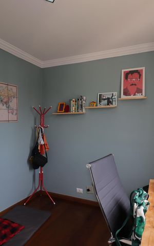 Apartamento à venda com 77m², 3 quartos e 2 vagasQuarto 2