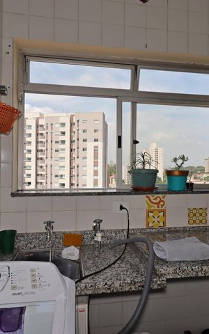 Apartamento à venda com 77m², 3 quartos e 2 vagasÁrea de Serviço