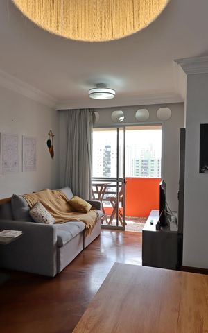 Apartamento à venda com 77m², 3 quartos e 2 vagasSala