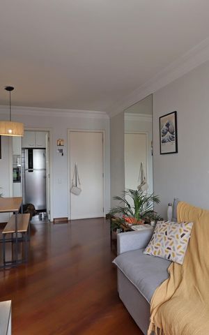 Apartamento à venda com 77m², 3 quartos e 2 vagasSala