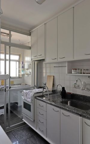 Apartamento à venda com 77m², 3 quartos e 2 vagasCozinha