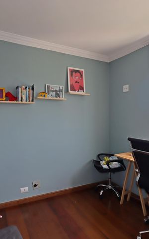Apartamento à venda com 77m², 3 quartos e 2 vagasQuarto 2