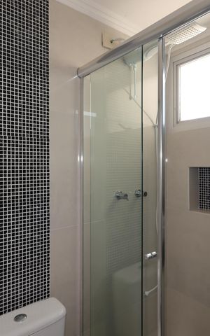 Apartamento à venda com 77m², 3 quartos e 2 vagasBanheiro Social