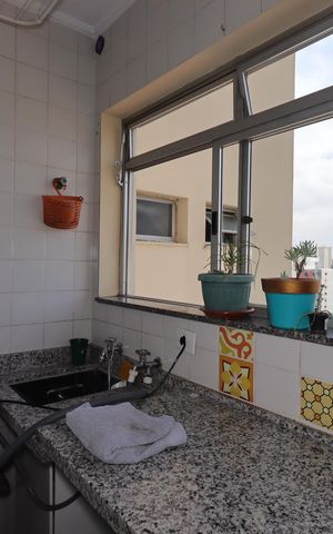 Apartamento à venda com 77m², 3 quartos e 2 vagasÁrea de Serviço
