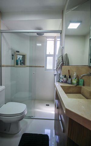 Apartamento à venda com 70m², 2 quartos e 1 vagaBanheiro 1