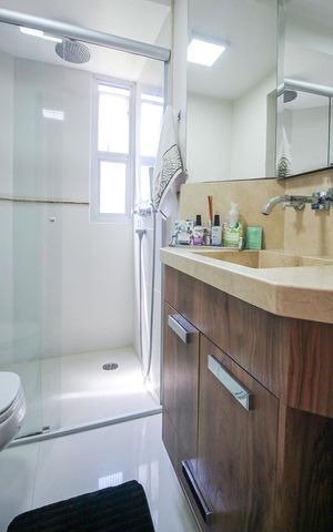 Apartamento à venda com 70m², 2 quartos e 1 vagaBanheiro 1