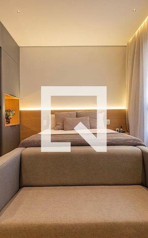Studio para alugar com 28m², 1 quarto e sem vaga