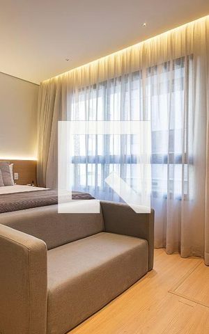 Studio para alugar com 28m², 1 quarto e sem vaga