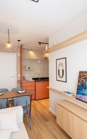 Apartamento para alugar com 34m², 2 quartos e sem vaga Apartamento para alugar com 34m², 2 quartos e sem vagaSala