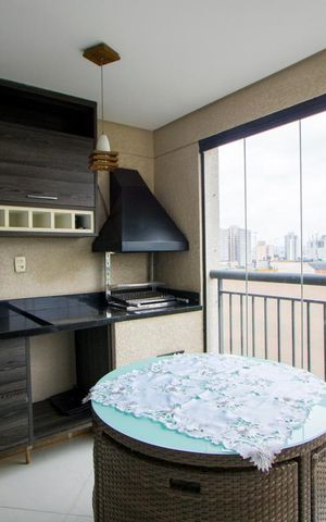 Apartamento à venda com 86m², 2 quartos e 2 vagas Apartamento à venda com 86m², 2 quartos e 2 vagasVaranda gourmet