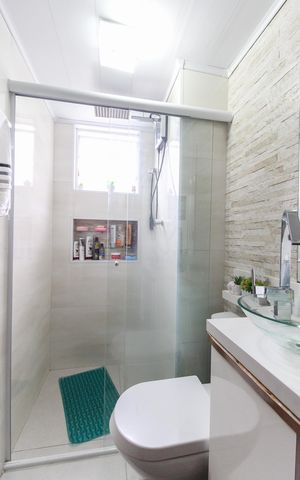 Apartamento para alugar com 58m², 2 quartos e 1 vaga Apartamento para alugar com 58m², 2 quartos e 1 vagaBanheiro