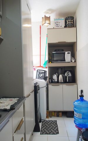 Apartamento à venda com 43m², 2 quartos e 1 vagaCozinha
