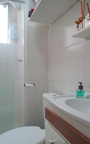 Apartamento à venda com 43m², 2 quartos e 1 vagaBanheiro